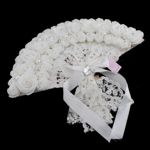 Wedding handheld fan bride - handheld,