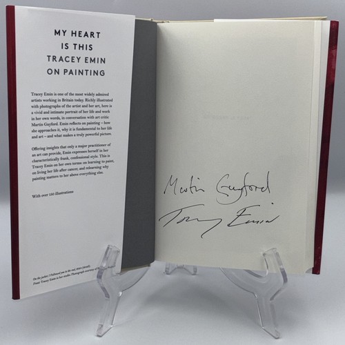 Tracey emin signed autographed - signed,