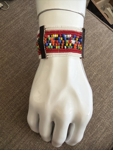 Maasai african warrior beaded - african,