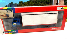 BRITAINS.1:32.FARM.RARE.FORD.LIVESTOCK TRANSPORTER LORRY.DRIVER.STEERING.TILTCAB