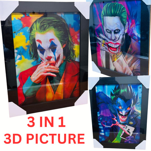 Joker framed picture 3 - framed,