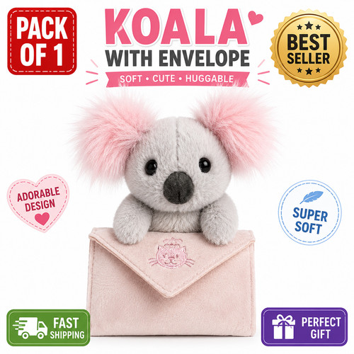 Jellycat koala message - jellycat,
