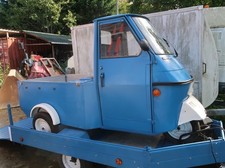 Piaggio ape 50 with trailer , running with paperwork not UK registered