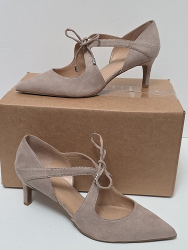 Dressbarn danni suede heels - dressbarn,