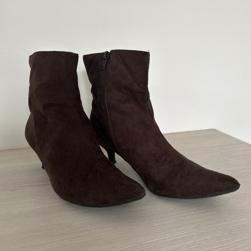 Womens suede pointed - suede, toe