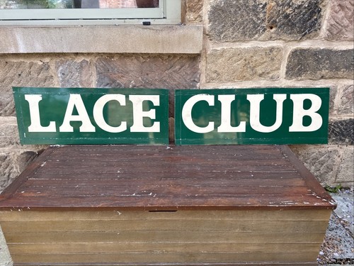 Lace club derby advertising - lace,