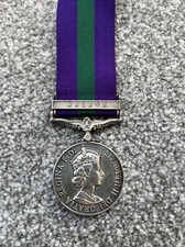GSM Medal bar MALAYA clasp - GOLDTHORPE - RAOC -  ref 740