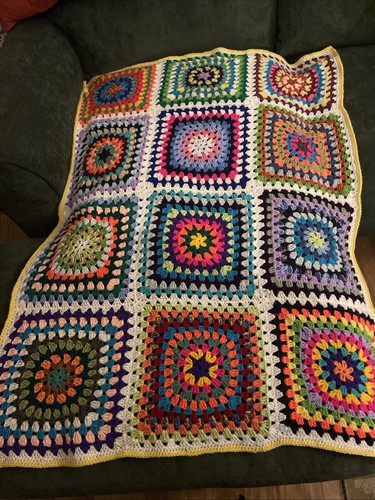 Crochet granny square - crochet, vintage