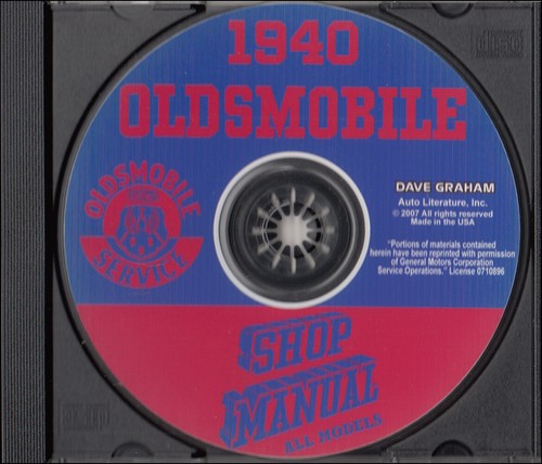 1940 oldsmobile shop manual - oldsmobile,