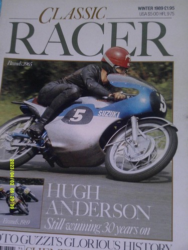 Classic racer kawasaki - 12/89,
