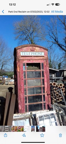 Red telephone box good - k6, box.