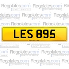 LES 895 - Car Number Cherished