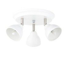 Modern White & Brushed Chrome