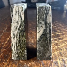 Vintage Green Marble Obelisk