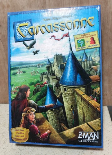 Carcassonne board game inc - board,