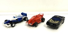Tyco Mattel Hot wheels Ferrari, F1 And Firebird Vintage Slot Car Bundle Toys X3