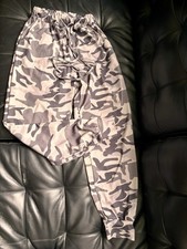 Grey Camouflage Joggers, Side S