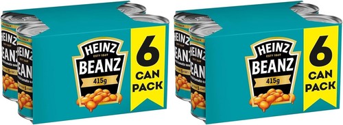 Heinz baked beans 12x415g - beans,