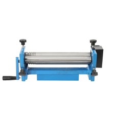 SJ 300 Manual Slip Roll Rolling Bender Steel Plate Bending Round Machine 300mm