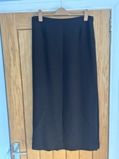 OSKA Brown Maxi Skirt Size III 14 16 Wool Blend Lagenlook