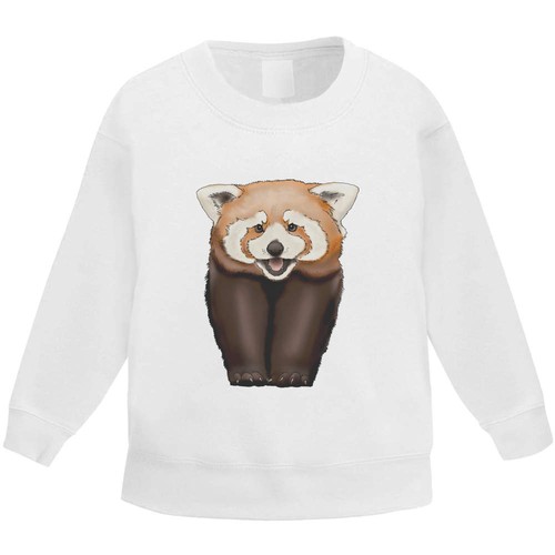 Red panda kids sweatshirt - sweatshirt, /