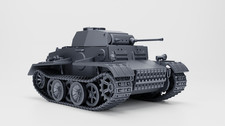 WW2 GERMAN PANZER II AUSF.J, 3D PRINTED, MANY SCALES AVAILABLE