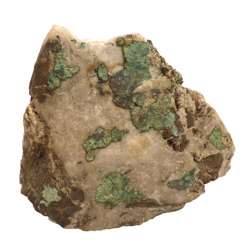 Malachite quartz tsumeb - quartz,