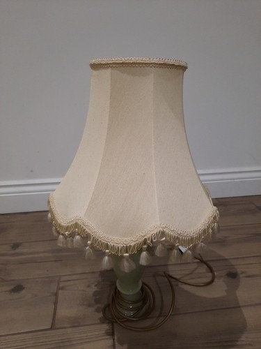 Light cream octagonal bell - cream,