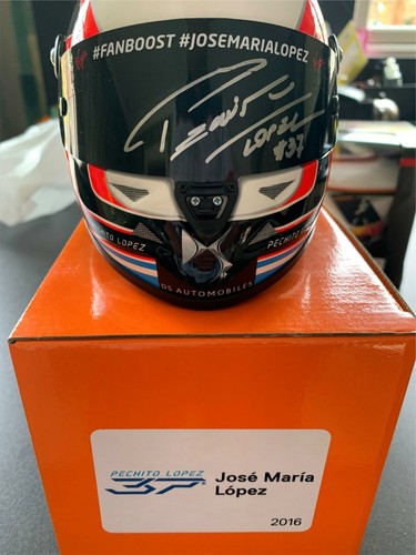 Scale helmet signed - 1/2,