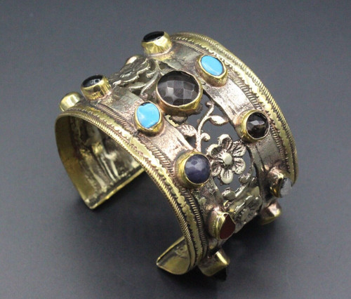 Afghan cuff bracelet belly - bracelet,,