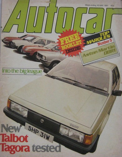 Autocar magazine may 1981 - 16,