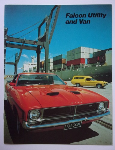 Ford falcon utility van orig - falcon, &