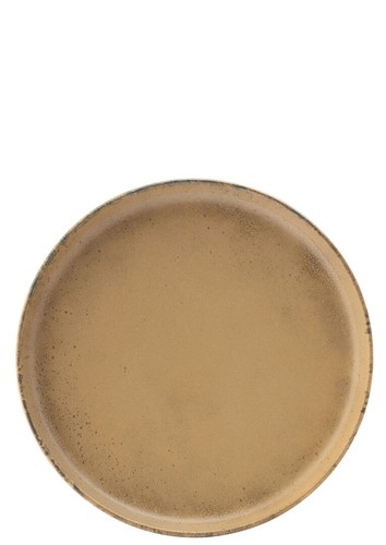 Kalahari ceramic coupe plate - kalahari,