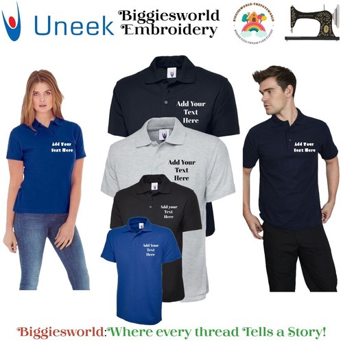 Uneek polo shirt - polo, custom