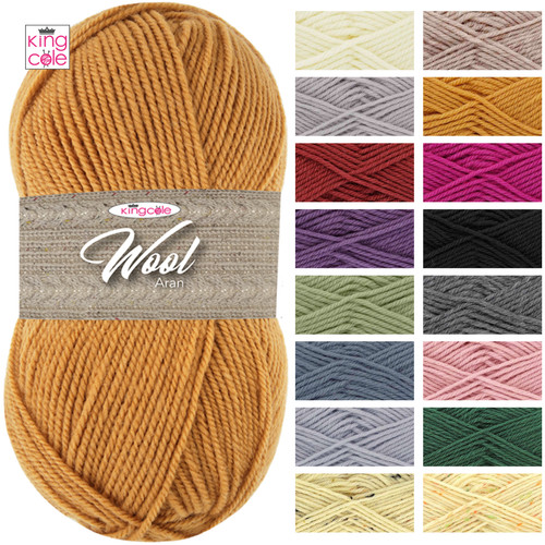 King cole wool - king, aran