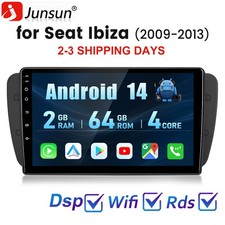 Android 14 Car Stereo Radio For SEAT IBIZA 6J 2009-2013 GPS Nav BT WIFI Carplay