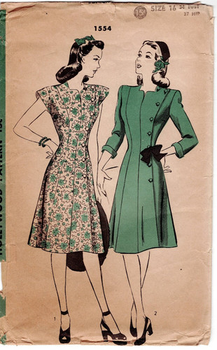 Vintage 1940s side - 34",