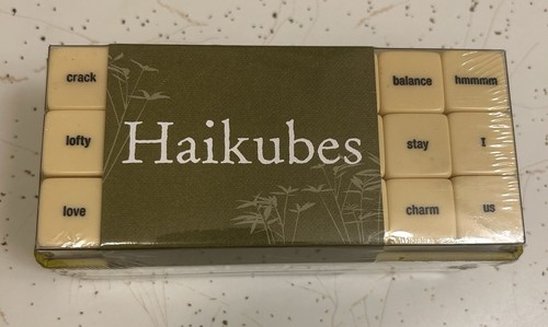 Haikubes poetry game haiku - haikubes,