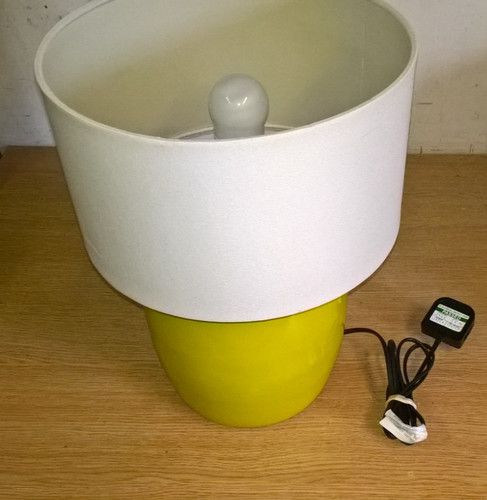 Habitat popp bamboo table lamp - popp,