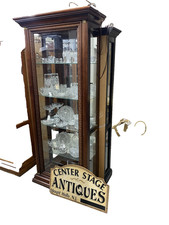 64424 Fancy Mahogany Curio