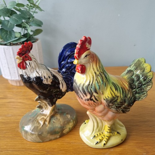 Chicken figurines rooster hen - chicken,