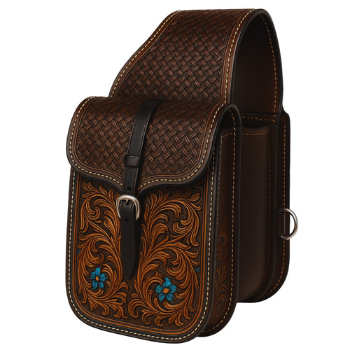Horse saddle bag leather - saddle,
