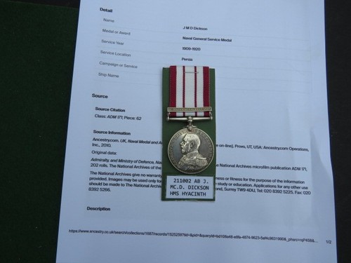 Naval general service persian - naval,