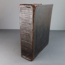 Antique Leather Bound Bible -