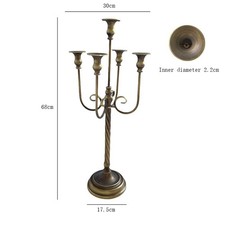 Antique Style Floor Candelabra