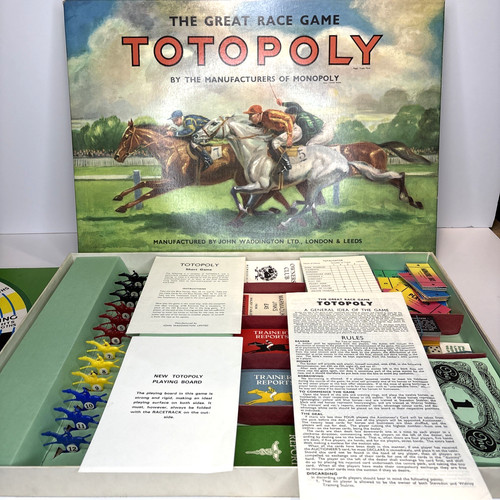 Totopoly board game vintage - totopoly,