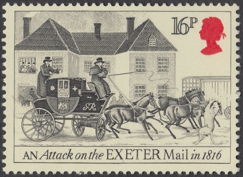 Exeter mail coach - exeter,