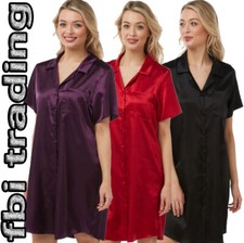 Ladies Satin Silky  Nightdress