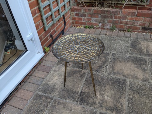 Distressed gold metal - distressed,