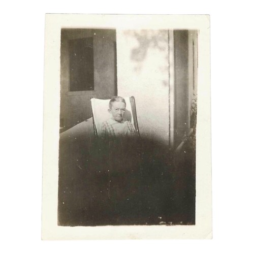 Strange vintage snapshot photo - strange,
